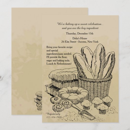 Uitnodiging tot het indienen van spitsvondige goed (Voorkant / Achterkant)