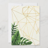 Uitnodiging tot het indienen van Tropical Gold Hal (Achterkant)