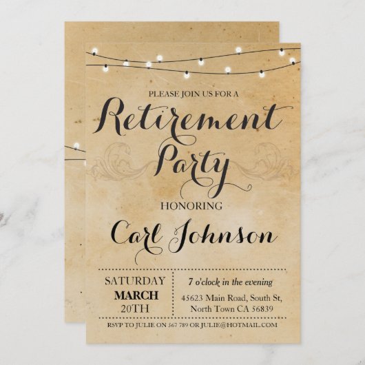 Uitnodiging tot het indienen van uittredingen (Voorkant / Achterkant)