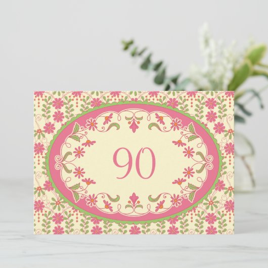  uitnodiging tot het indienen van Victoriaans dage (Staand voorkant)