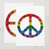 Uitnodiging tot het indienen van vredeshandtekenin (Voorkant / Achterkant)