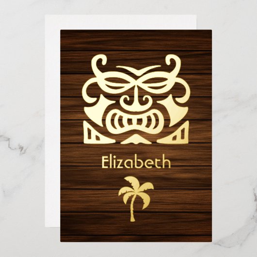 Uitnodiging tot het indienen van Vrijgezellenfeest (Voorkant / Achterkant)