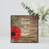 Uitnodiging tot het indienen van Vrijgezellenfeest (Staand voorkant)