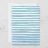 Uitnodiging tot het indienen van walvisBaby shower (Achterkant)