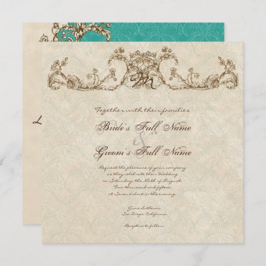 uitnodiging tot het indienen van weddenschappen (Voorkant / Achterkant)