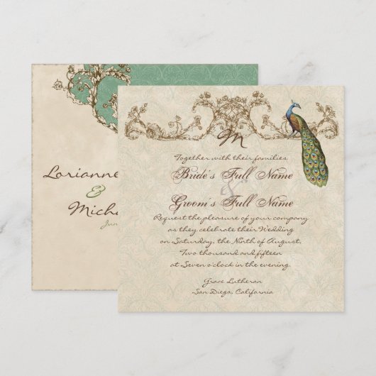  uitnodiging tot het indienen van weddenschappen (Voorkant / Achterkant)