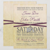  uitnodiging tot het indienen van weddenschappen o (Voorkant / Achterkant)