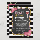 Uitnodiging tot het indienen van wijn-bridal (Voorkant / Achterkant)