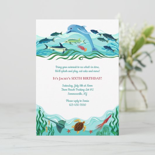 Uitnodiging tot het indienen van zeeen (Staand voorkant)