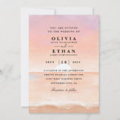 uitnodiging tot het indienen van zondroze strandst (Voorkant)