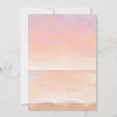 uitnodiging tot het indienen van zondroze strandst (Achterkant)