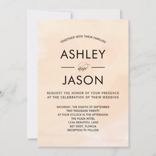 Uitnodiging tot het indienen van zure Abriot Water (Voorkant)