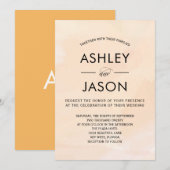 Uitnodiging tot het indienen van zure Abriot Water (Voorkant / Achterkant)