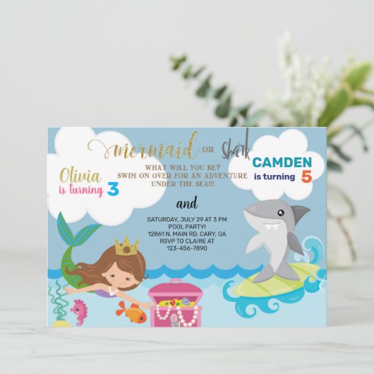 Uitnodiging tot het indienen van zussen van zeemie (Staand voorkant)