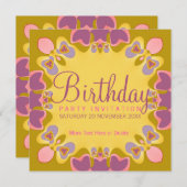  uitnodiging tot het indienen van zweet Pastels Bi (Voorkant / Achterkant)