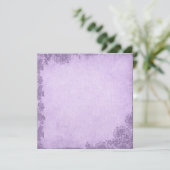 uitnodiging tot het invullen van de Floral-grens (Staand voorkant)