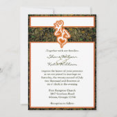 Uitnodiging tot het jagen van Camo Wedding (Voorkant)