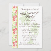 Uitnodiging tot het Jubileum van het huwelijk van (Voorkant)