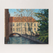 Uitnodiging tot het kanaal van Brugge Impressionis Legpuzzel (Horizontaal)