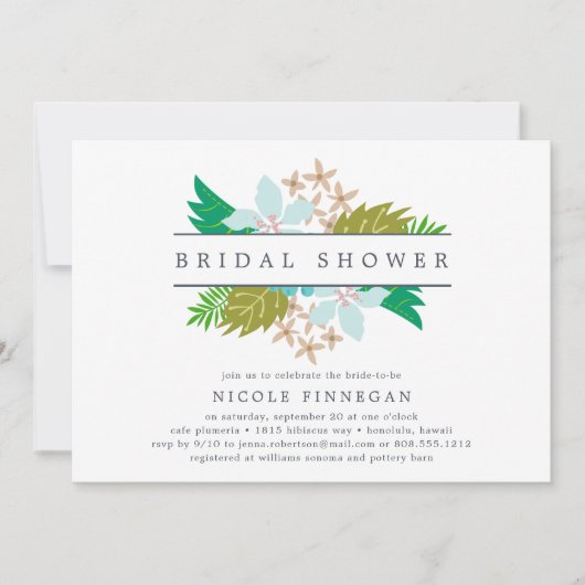 Uitnodiging tot het leveren van een bridal van Isl (Voorkant)