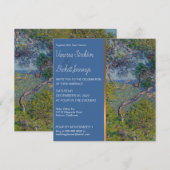 Uitnodiging tot het liefst  Monet Wedding (Voorkant / Achterkant)