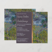 Uitnodiging tot het liefst  Monet Wedding (Voorkant / Achterkant)