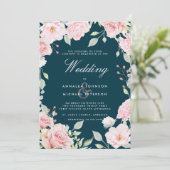 Uitnodiging tot het Lijst van het huwelijk van Lav (Staand voorkant)