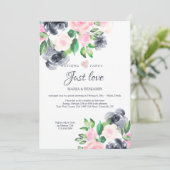 Uitnodiging tot het ontvangen van elopement (Staand voorkant)