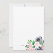 Uitnodiging tot het ontvangen van elopement (Achterkant)