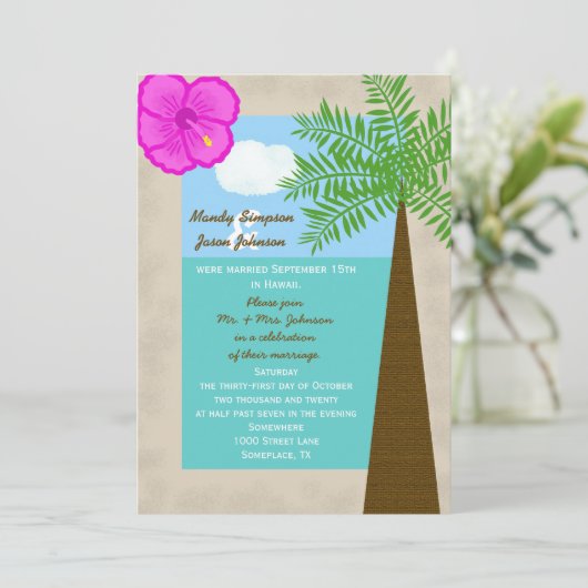 Uitnodiging tot het ontvangen van postweddenschapp (Staand voorkant)