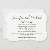 Uitnodiging tot het ontvangen van postweddenschapp (Voorkant)