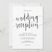 Uitnodiging tot het ontvangen van Rustic Wedding (Voorkant)