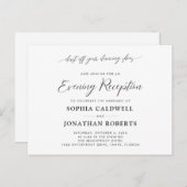 Uitnodiging tot het ontvangen van weddenschappen t (Voorkant / Achterkant)