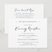 Uitnodiging tot het ontvangen van weddenschappen t (Voorkant / Achterkant)