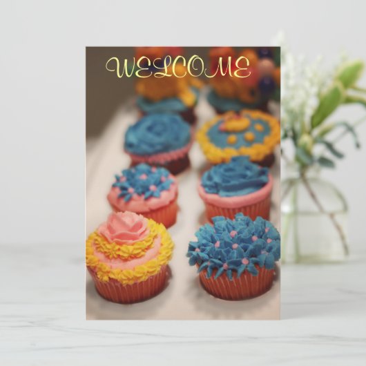 Uitnodiging tot het openen van bakkerijen (Staand voorkant)