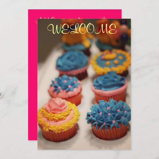 Uitnodiging tot het openen van bakkerijen (Voorkant / Achterkant)