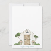 Uitnodiging tot het opwarmen van huizen (Achterkant)