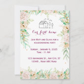 Uitnodiging tot het opwarmen van huizen (Voorkant)