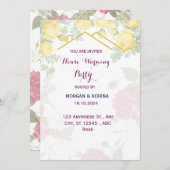 Uitnodiging tot het opwarmen van huizen (Voorkant / Achterkant)