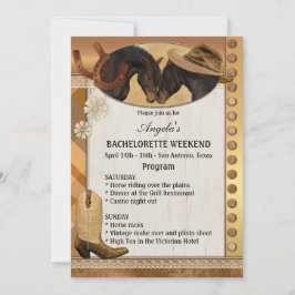 Uitnodiging tot het programma Cowgirl Bachelorette