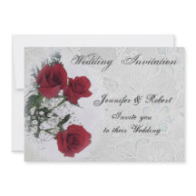 Uitnodiging tot het rode rozenhuwelijk