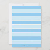 Uitnodiging tot het roos Arbor Beach Wedding (Achterkant)