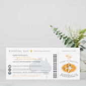 Uitnodiging tot het sturen van een vliegveld (Staand voorkant)