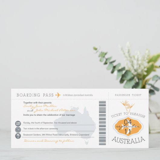 Uitnodiging tot het sturen van een vliegveld (Staand voorkant)