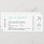 Uitnodiging tot het sturen van een weddenschap bij (Voorkant / Achterkant)