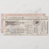 Uitnodiging tot het sturen van wedstrijden door Af (Voorkant / Achterkant)