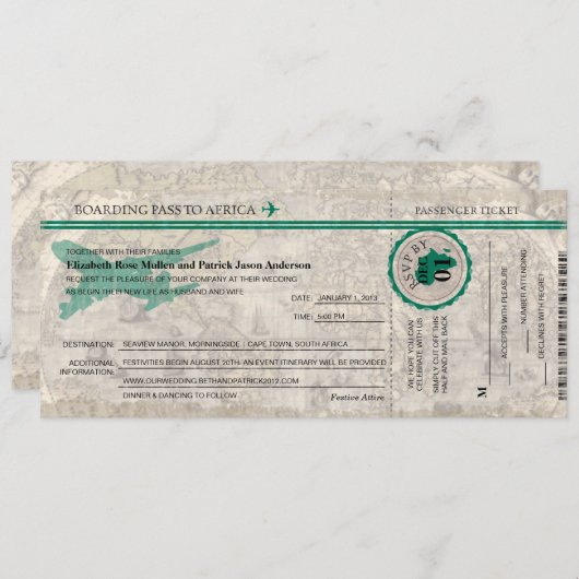 Uitnodiging tot het sturen van wedstrijden door Af (Voorkant / Achterkant)