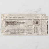 Uitnodiging tot het sturen van wedstrijden door Af (Voorkant / Achterkant)