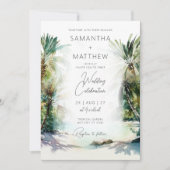 Uitnodiging tot het trekken van tropische straten (Voorkant)