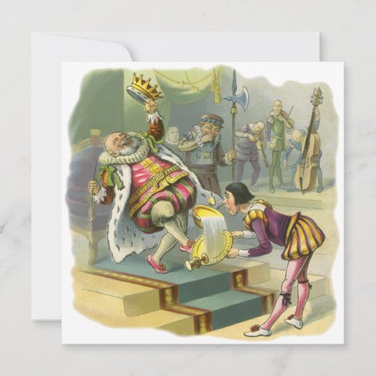  uitnodiging tot het uitnodigen van de oude koning (Voorkant)